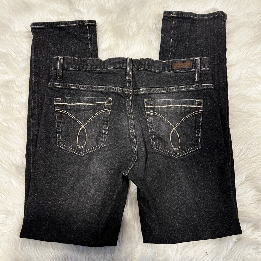 Calvin Klein Jeans‎ Womens Skinny Black Denim Pants Size 10